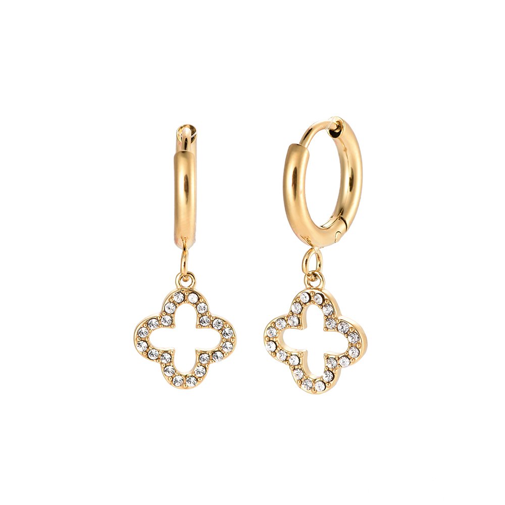 Brincos Trevo Brilhante - Image 2